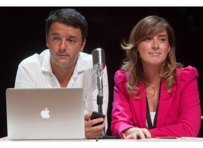 Renzi e Boschi